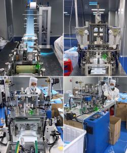 Wholesale 220v Voltage Mask Production Machine Face Mask Making Machine 100 - 120pcs/Min Capacity from china suppliers