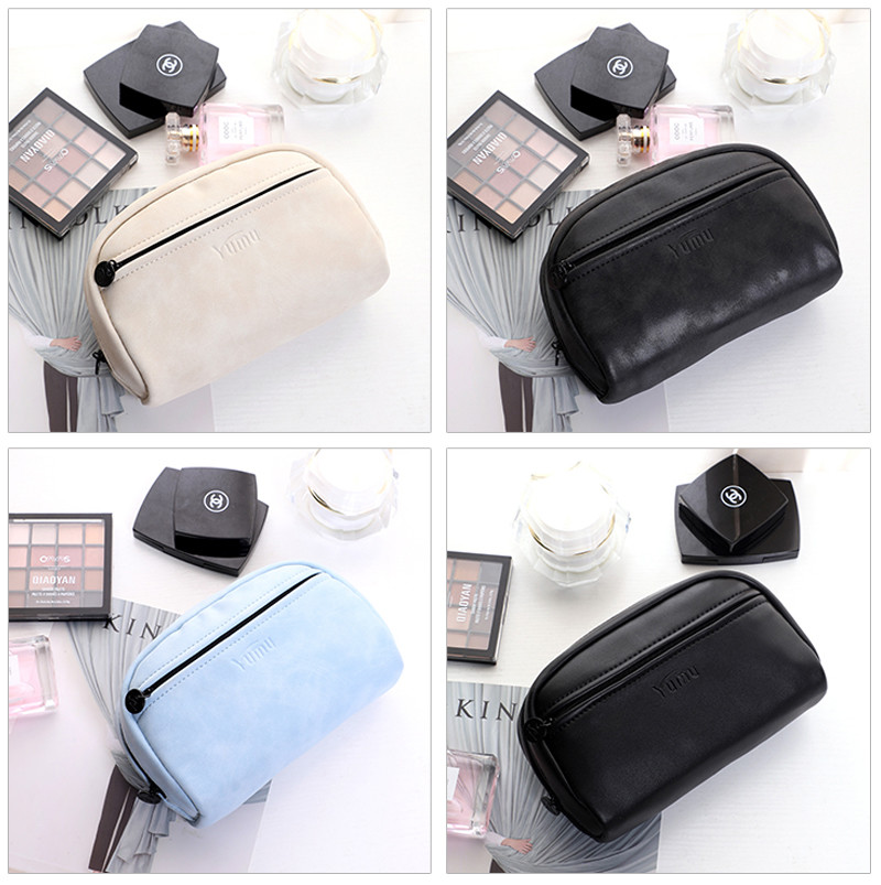 Break Resistant 20CM Length PU Cosmetic Bag For Women