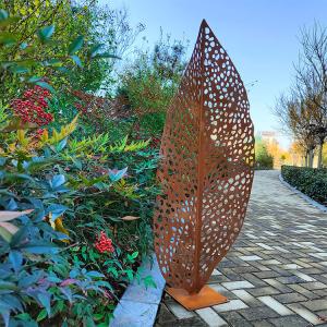 Wholesale Rustic 2.5ft Corten Steel Artwork SGS Metal Garden Ornaments from china suppliers