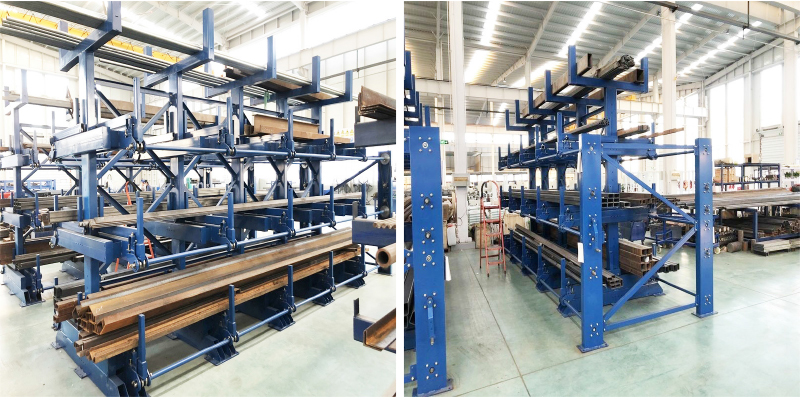 Manual Drive Telescopic Cantilever Rack