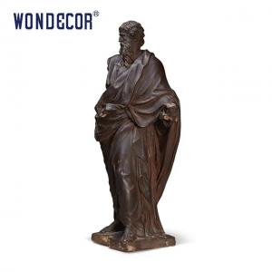 Wholesale Custom Life Size Bronze Garden Statues with a Western Male Scholars from china suppliers