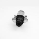 Metal Male Plug European Type Truck Trailer Wiring Connector Round Shape