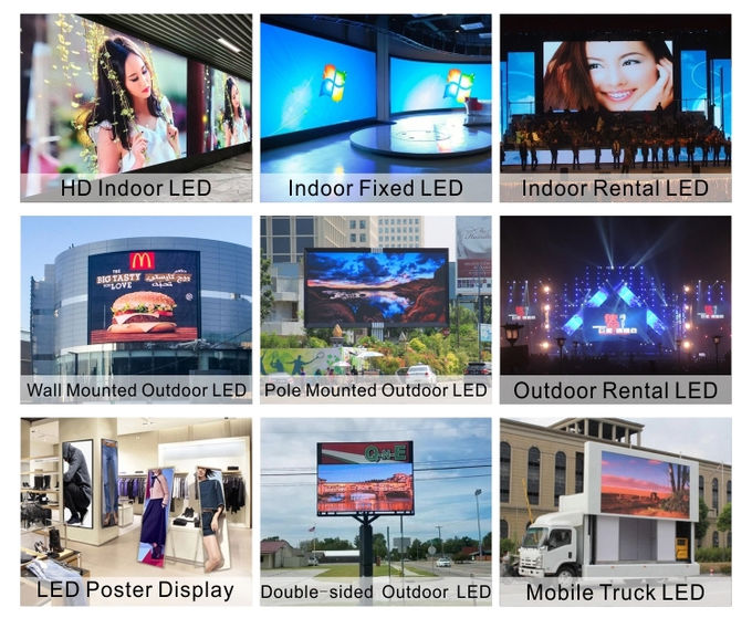 Waterproof 3840hz Stage Background Led Display Big Screen 8-200m Viewing Distance