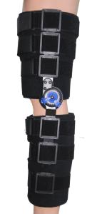 Wholesale Breathable Spacer Fabric Medical Knee Brace Wraparound Knee Support from china suppliers