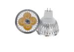 3000k Led Spot Bulbs Mr16 Aluminum 6063 Material With 45 Degree Beam Angle