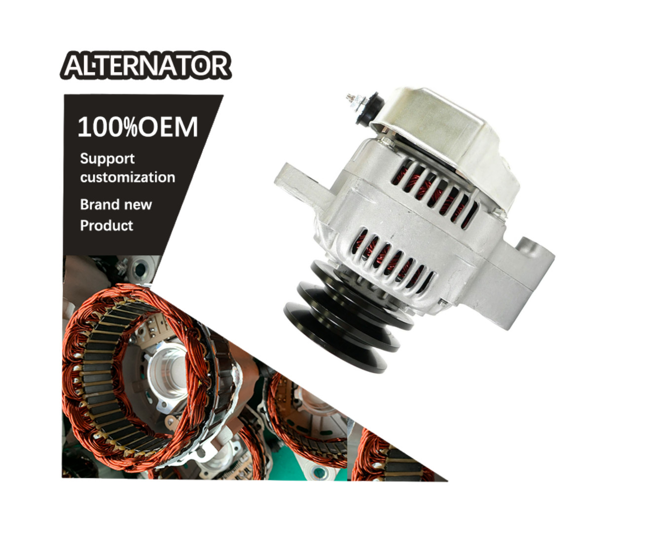 Alternador 12V 55A 0R4327,0R9273,105-2811,105-2812,1052811,1052812.0R-4327,0R-9273 101211-2240, 101211-2310, 1012112240,