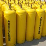 cheap industrial 7-60kg acetylene gas price tank special pressure gas cylinder