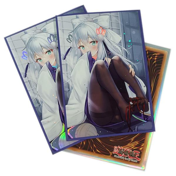 Custom Anime Card Sleeves Yugioh Japan Size 62x89mm Solid Art Printed Game Card