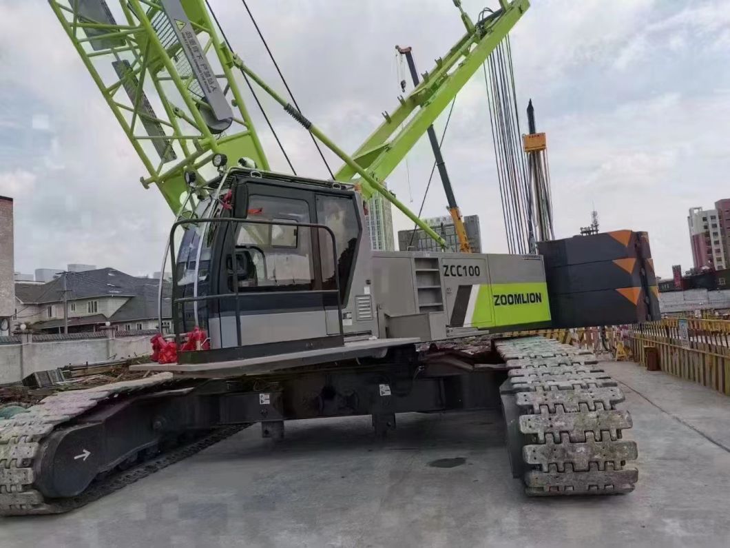 Zoomlion Zcc100 Crawler Crane for 20 Years Does Not Leak Oil