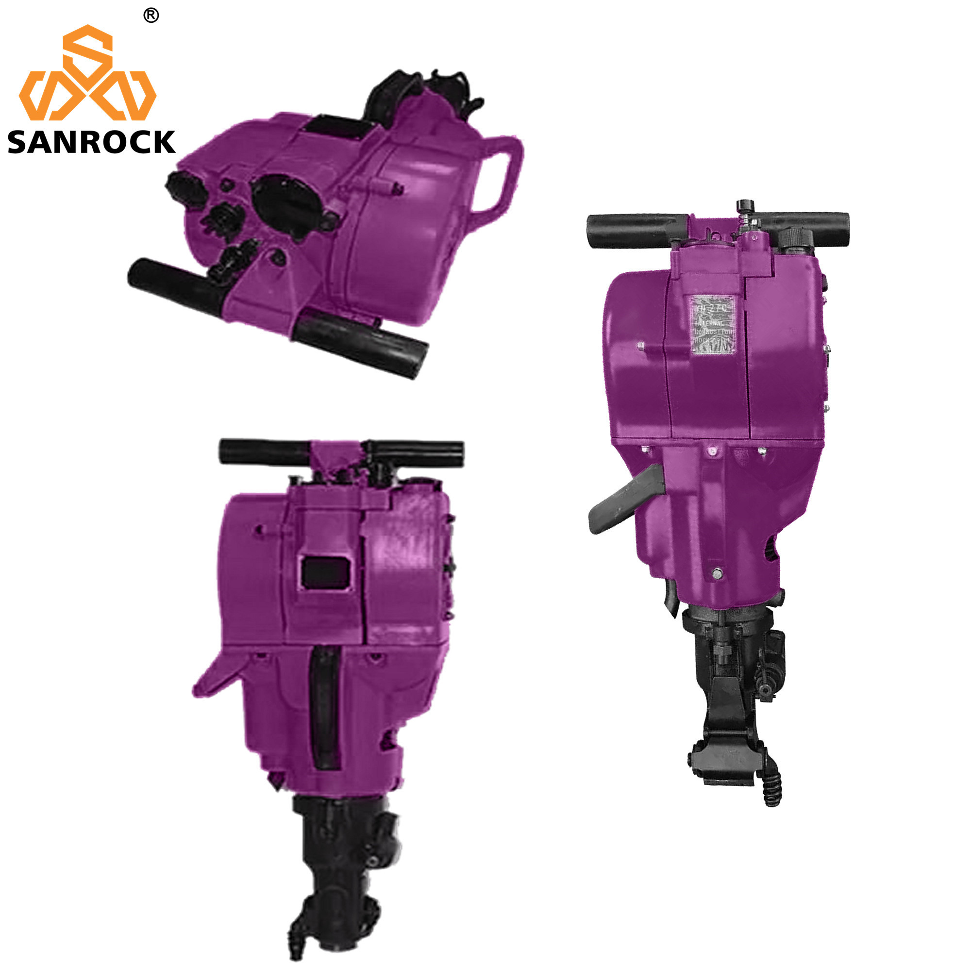 YN27C Gasoline Rock Drilling Machine Internal Combustion Rock Drill Mini Jack Hammer