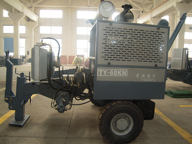 Puller Machine For Overhead Stringing 2.5km / H Conductor Stringing Equipment