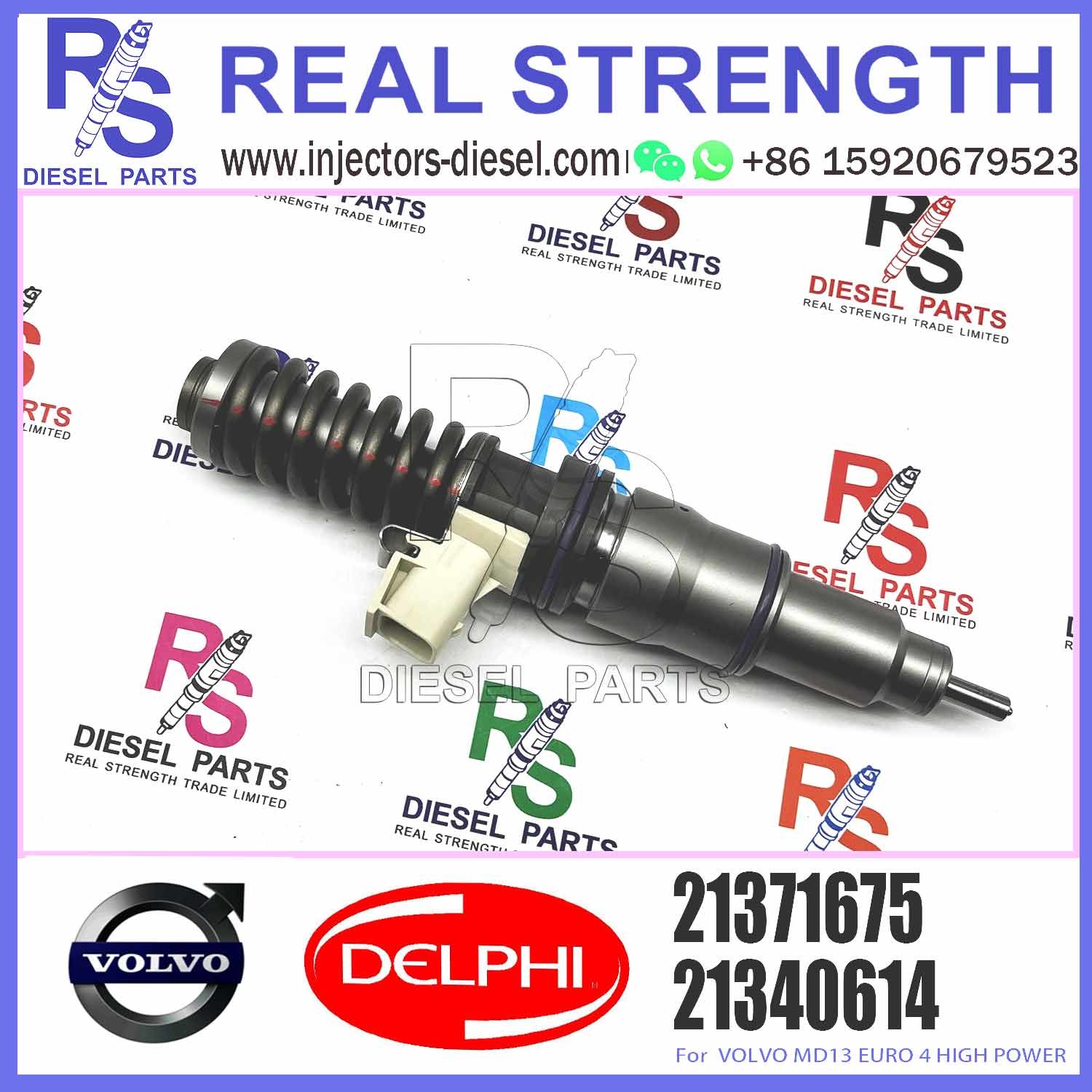 Diesel fuel Injector 21371675 BEBE4D24004 21340611 20430583 by delphi for V-O-L-V truck
