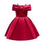 Girls Dress 2022 New Summer Children's Clothing Pink Suspender Skirt Western