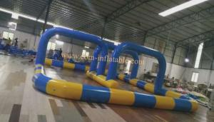 Wholesale kids go cart go kart race track inflatable race track from china suppliers