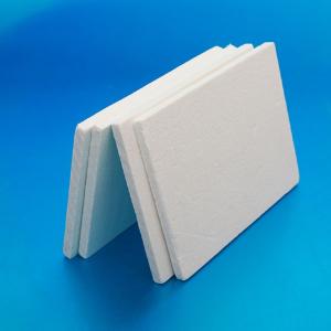 Wholesale Wall Liner Ceramic Insulation Board , Alumina Fiber Board White Color from china suppliers