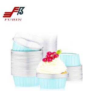 Wholesale 3.35 Inch Airline Aluminium Foil Baking Cups Cupcake Molds from china suppliers