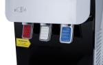Downward Hot Cold Water Dispenser Faucet White Red Blue Color PP material