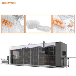 Wholesale PLC Egg Tray Making Machine Egg Carton Blister Machine Thermoforming Reusable Plastic from china suppliers