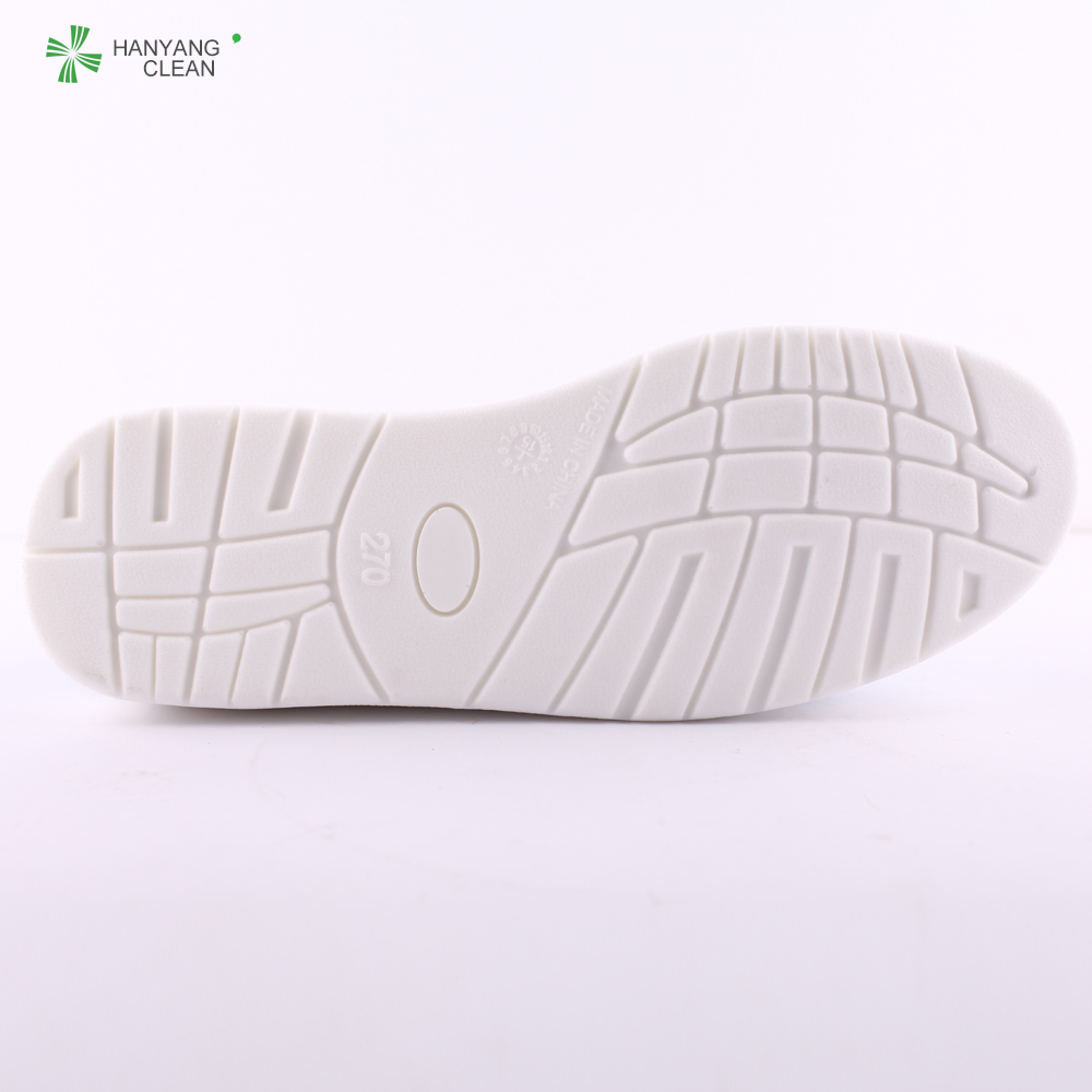 Anti static esd cleanroom pu blue shoes