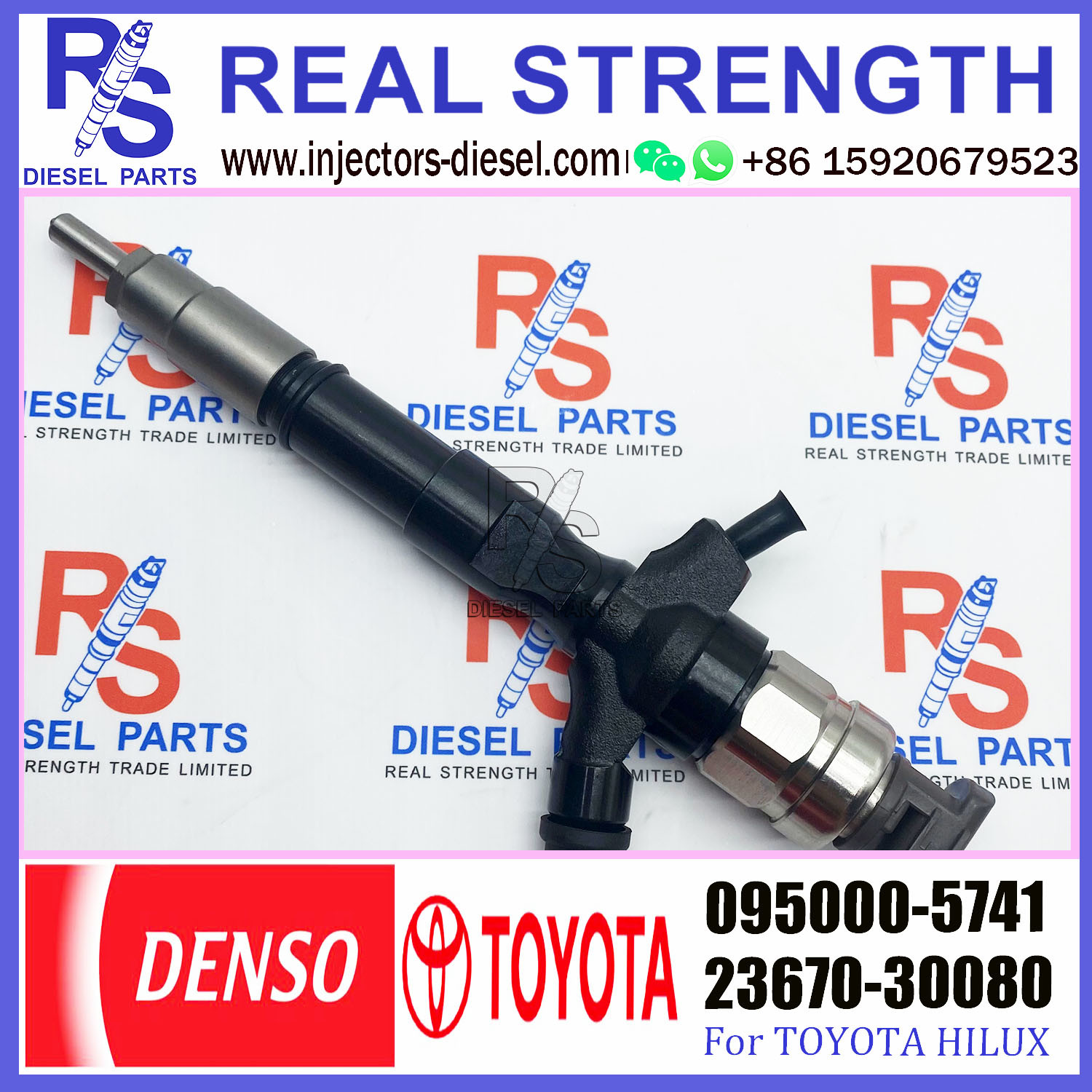 Digging common rail injector 095000-5741 truck diesel pump injector high pressure engine 095000-5742