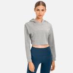 Oversized Women Cropped Sweatshirt Summer Hoodie Crop Top Personazied Women