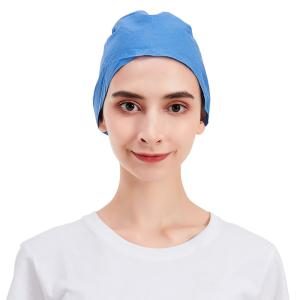 Wholesale cap nurse Hubei haixin disposable cap disposable surgical caps medical suppliers CE FDA ISO13485 from china suppliers