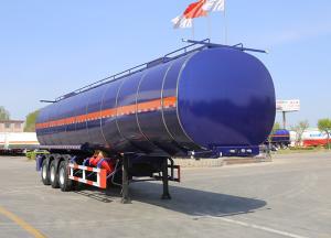 Wholesale 12t Grade 3 Axle 40000L-50000L Working Bin Carbon Steel Oil Fuel Tank Semi-Trailer from china suppliers