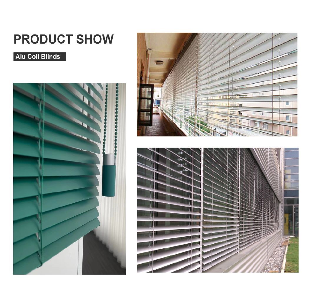 Customizable Aluminum Coils Blinds for a Tailored Fit