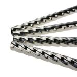 1100mm Height Spiral Sgs Grade 201 Stainless Steel Step Railing