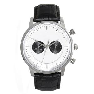 Wholesale Waterproof Black Mens Classic Leather Strap Watches with Quartz Movement from china suppliers