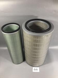Wholesale Heavy Eqiupment Excavator Air Filter , Daewoo Filter Submicron Capture Self Cleaning from china suppliers