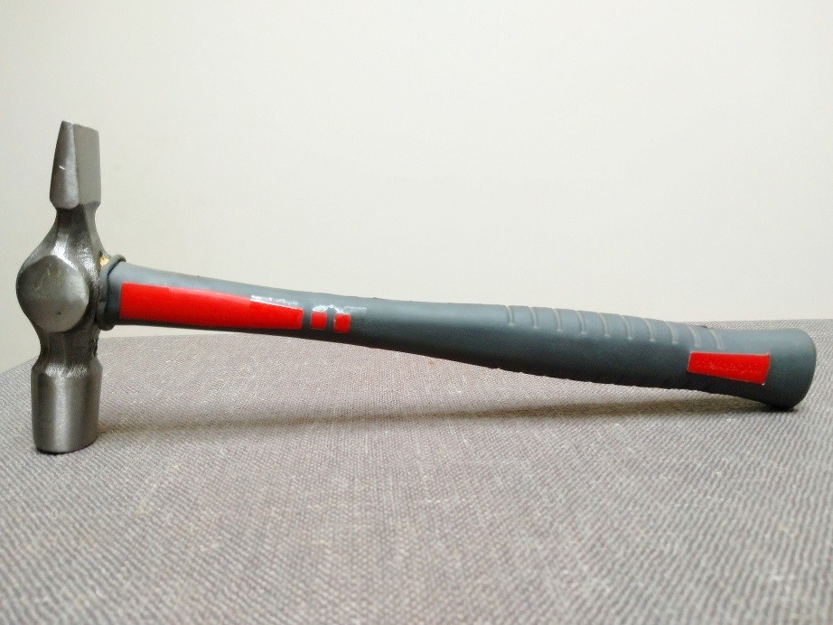 Cross Pein Hammer(XL-0177) polishing surface, TPR handle, durable and good price hand tools