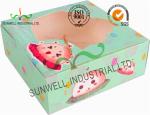 Disposable Cardboard Food Packaging Boxes , Personalised Cardboard Takeaway