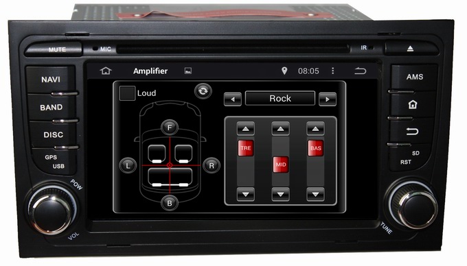 Ouchuangbo Car GPS DVD System for Audi A4 2003-2011 Android 4.4 3G Wifi Bluetooth Audio St
