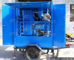 Weather Proof Cover Transformer Oil Dehydration Machine For Substation