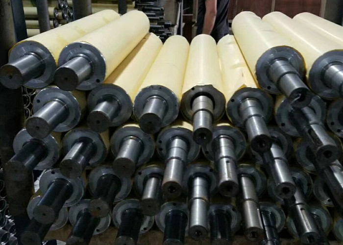 Customized Industrial Machine Parts Silicone Antistatic Shaft Polyurethane Roller