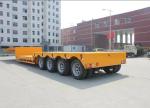 ABS Anti-lock Braking System 60 80 100 Tons Heavy Duty Gooseneck Lowbed Semi