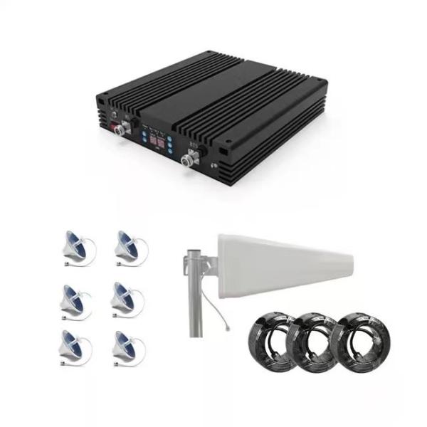 Indoor High Power Mobile Signal Booster 900 1800 2100mhz 2g 3g 4g Compact Design