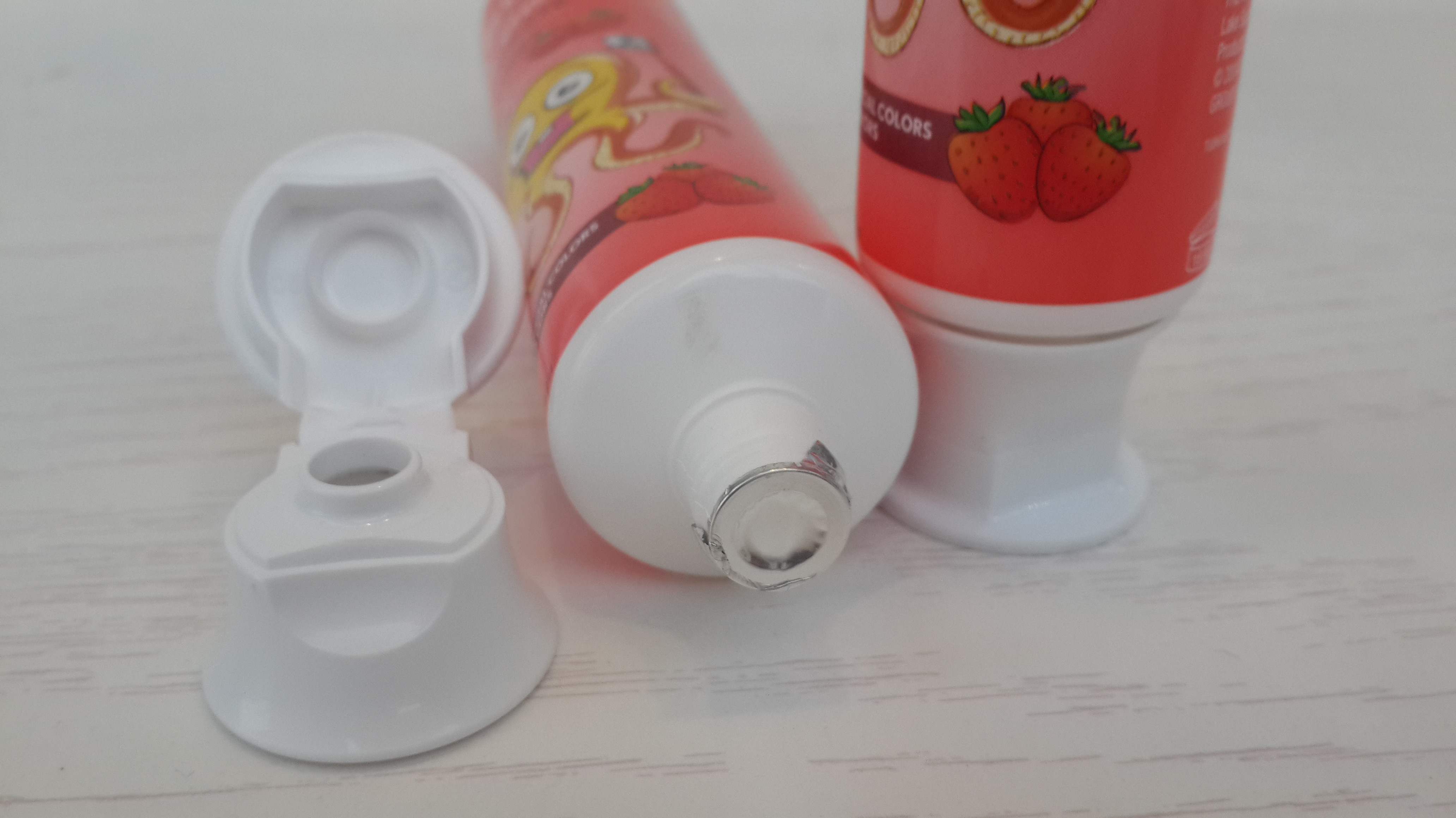 120g Children Plastic Barrier Laminated Tooth Paste Tube Diameter 35 , 40 Cap