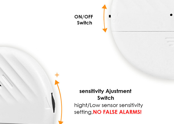 Loud Ultra-Slim Anti-Theft Alarm for Door and Window Glass Break Vibration Sensor Alert with Adjustable Sensitivity