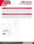 CSB Battery GPL12750 12V 75Ah Sealed Lead Acid Battery Long Life Rechargeable