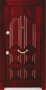 Wholesale Turkey steel wood security armored door from china suppliers