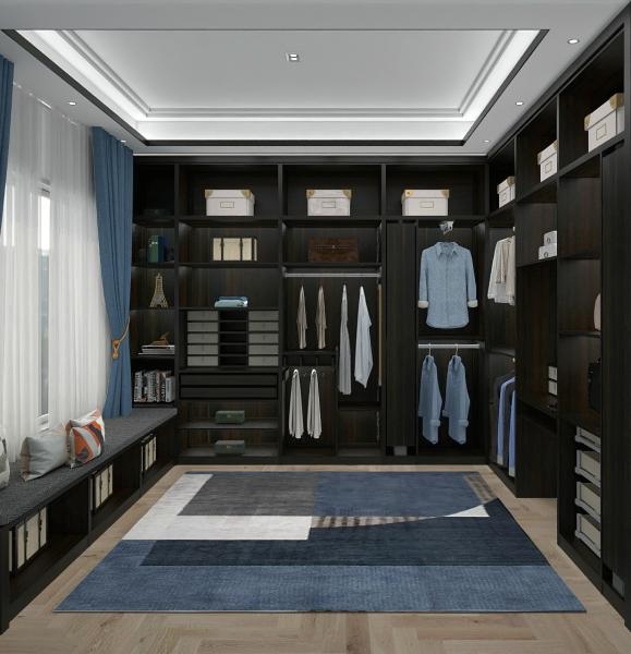 Fitted Wardrobes Walk In Closet Pantry Cabinet Cloth display Shelving bedroom