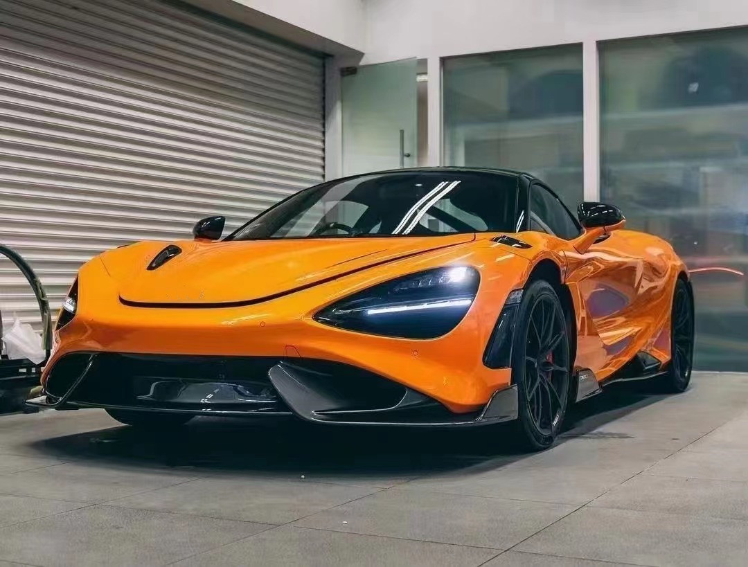 For McLaren 720s Body Kit 720S Upgrades the 765LT Style Carbon Fiber Front and Rear Bumper Spoiler Body Kit
