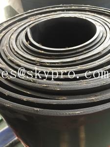 Wholesale Textile fiber reinforced rubber sheeting roll High tensile strength and wear resistance from china suppliers