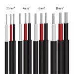 Male Right Angle DC Solar PV Cable Power Cord 5.5X2.5MM 5.5MMX2.1MM