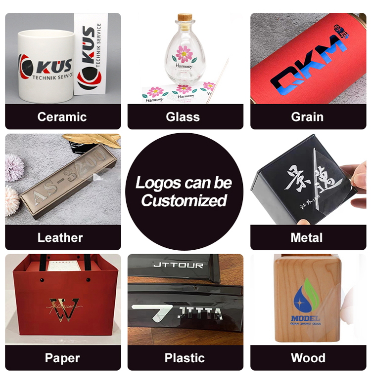 Custom Waterproof Adhesive Metal Transfer Sticker For Boxes Customized Size And Color