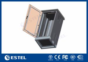 Wholesale 28U Single Wall Anticorrosive Outdoor Telecom Cabinet Theftproof from china suppliers