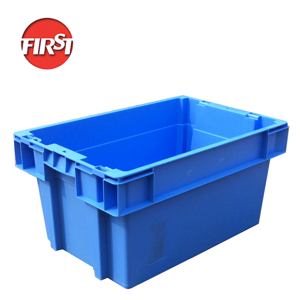 Security Plastic Pastel Crates Packing Industrial Turnover Transport 600x400x300mm