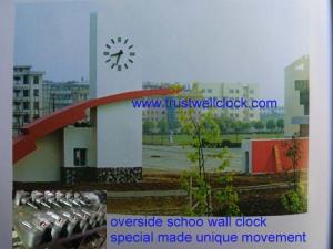 Wholesale clock movement for shopping center building-GOOD CLOCK YANTAI)TRUST-WELL CO LT, big wall clock for supermarket building from china suppliers